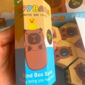 New HOT!! Popular CAPYBARA Surprise blind-box Hipper. Decorative Mini Figurine
